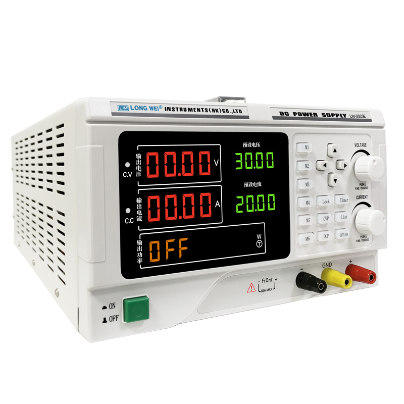 High Precision Dc Power Supply 30V 10A - 롱웨이 LW-1560E 900W 15V 30V 60V