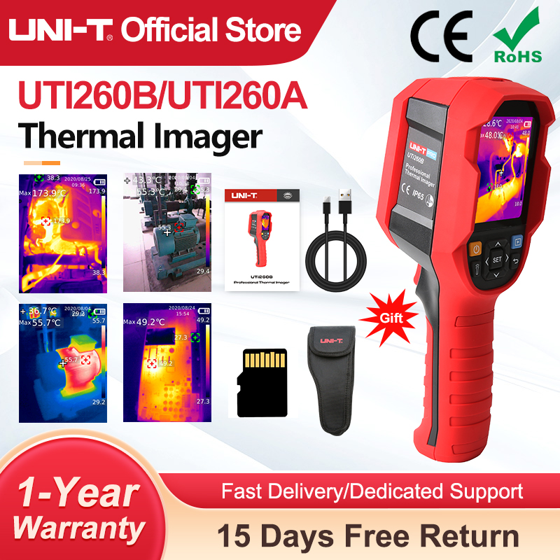 UNI-T UTI260B UTI260A 열화상 카메라  - Thermal Imaging Camera Pcb Repair 리뷰 및 가격