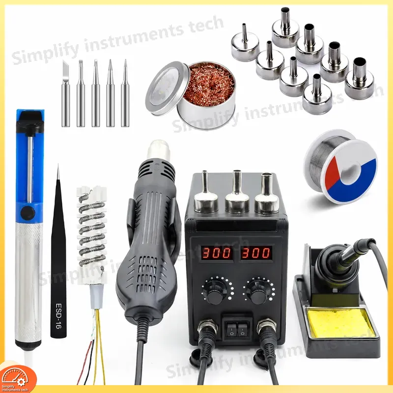 8586D 납땜 스테이션 2 in 1 750W 열풍기  - 2 In 1 Soldering Rework Station 750W 리뷰 및 가격