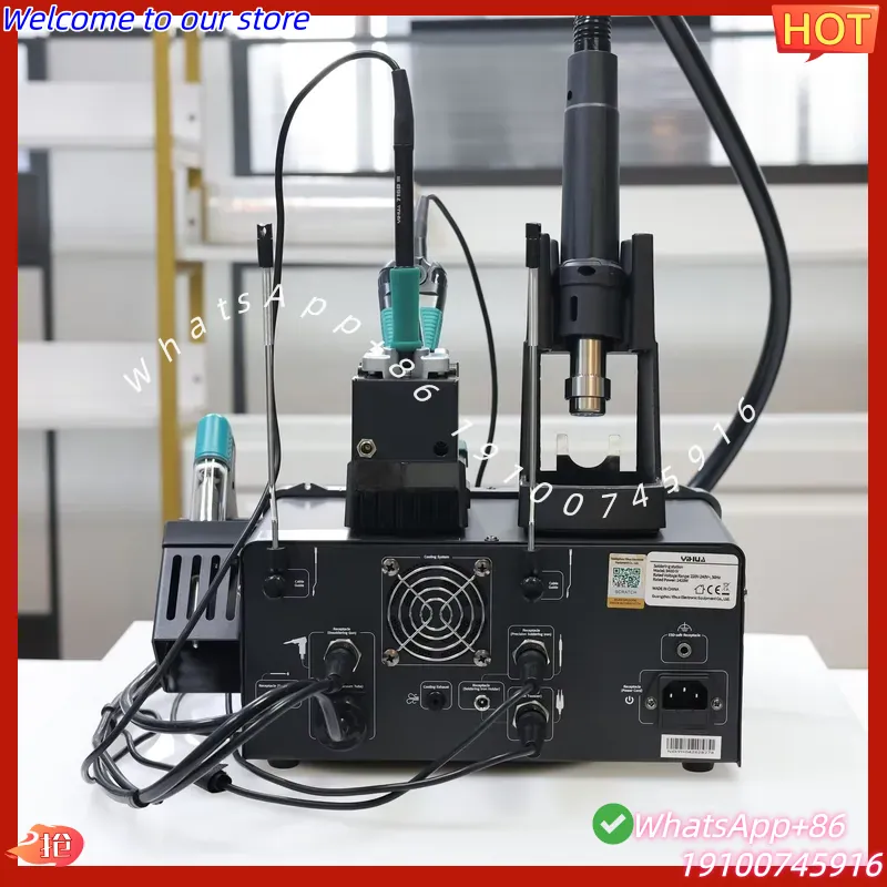 2026 핫 YIHUA-948D IV 5-in-1 납땜 - Desoldering Pump Electric Vacuum Station 리뷰 및 가격