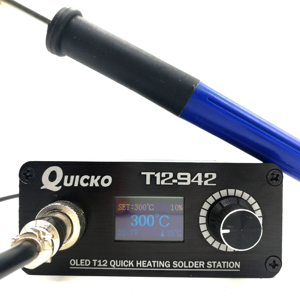 QUICKO MINI T12 STC OLED 디지털 납 - T12 Soldering Station Oled 리뷰 및 가격