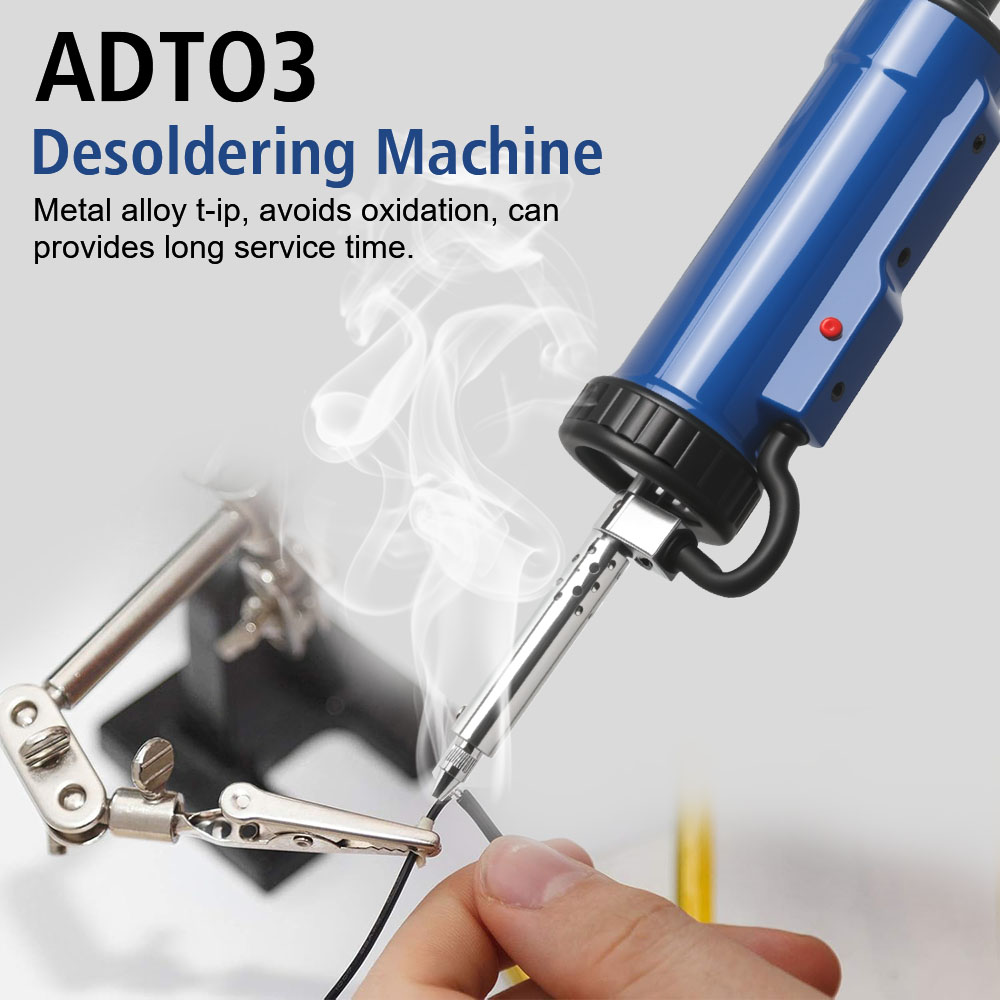 진공 납땜 전기 납 흡입기 3개의 흡입 노즐 ADT03 - Desoldering Pump Electric Vacuum Station 리뷰 및 가격