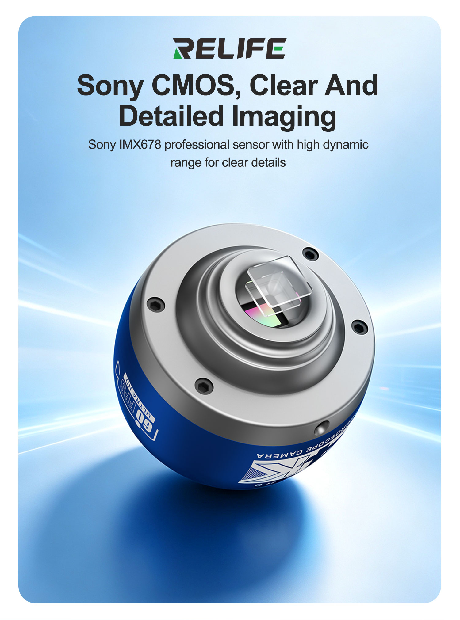RELIFE MC5 4K 60FPS 현미경 카메라 소니 - 4K Microscope Camera Sony Sensor 리뷰 및 가격